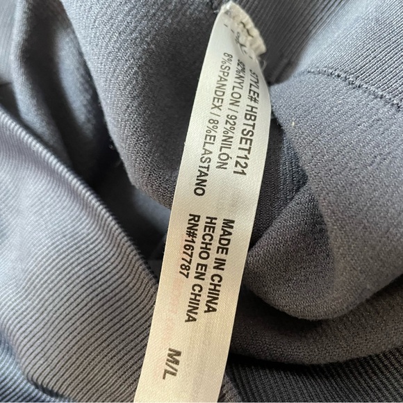 Gray biker shorts - Picture 4 of 10